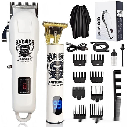 Rechargeable Stainless Steel Cutter Head Hair Clipper