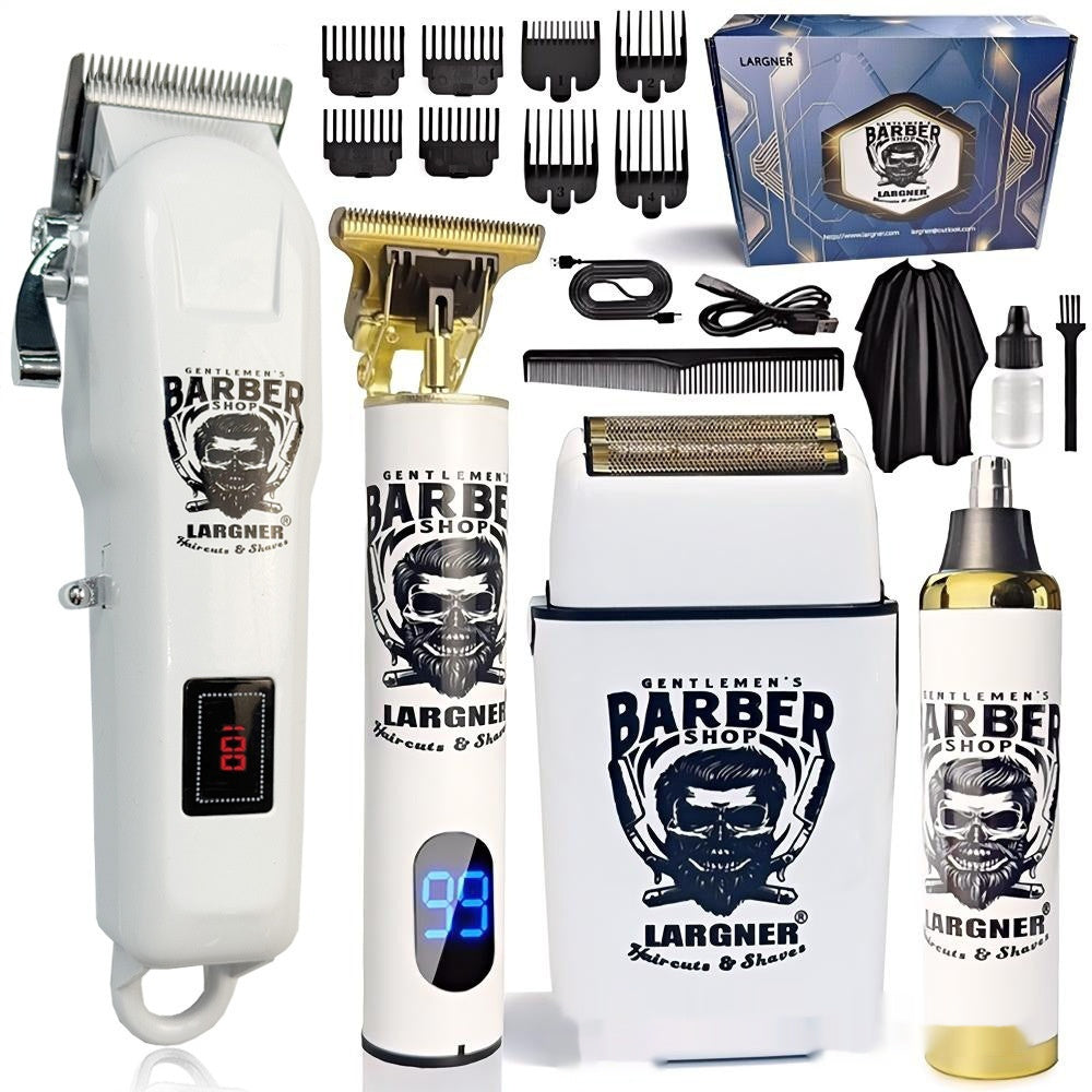 Rechargeable Stainless Steel Cutter Head Hair Clipper