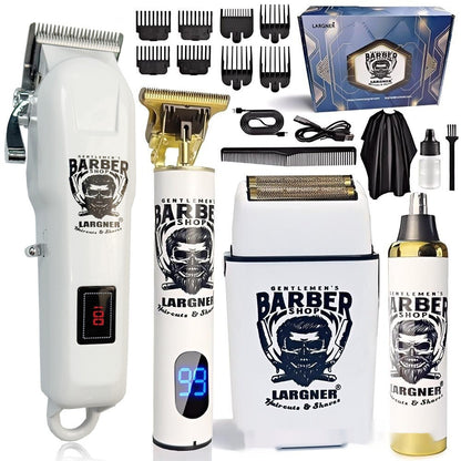 Rechargeable Stainless Steel Cutter Head Hair Clipper